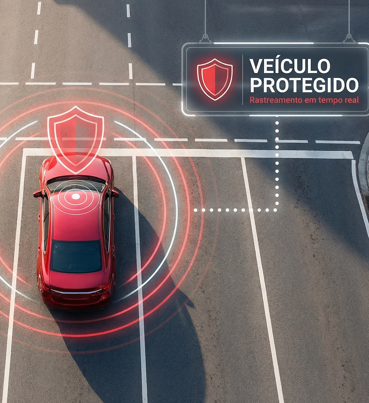 Veículo protegido - Rastreamento em tempo real